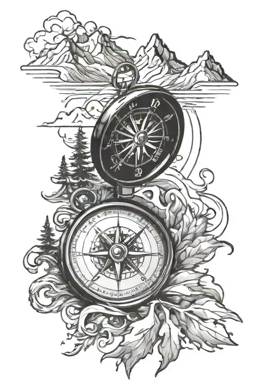 Compass Ski Mountains Turning