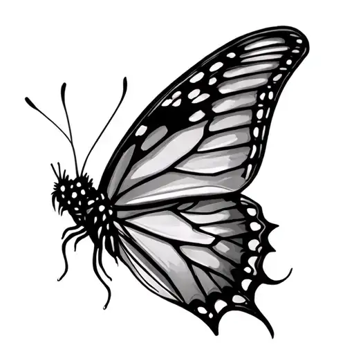 Big Creepy Butterfly