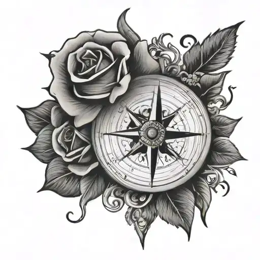 Rose Compass G Clave