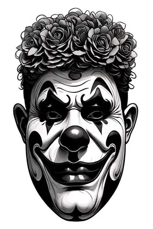 3 Chicano Clown Masks Mixed