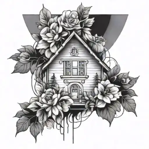 Minimalist Fine Line Tattoo Home Purchase On Christmas Day