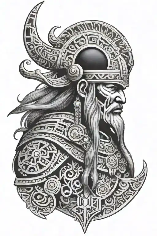 Aztec Viking Wizard