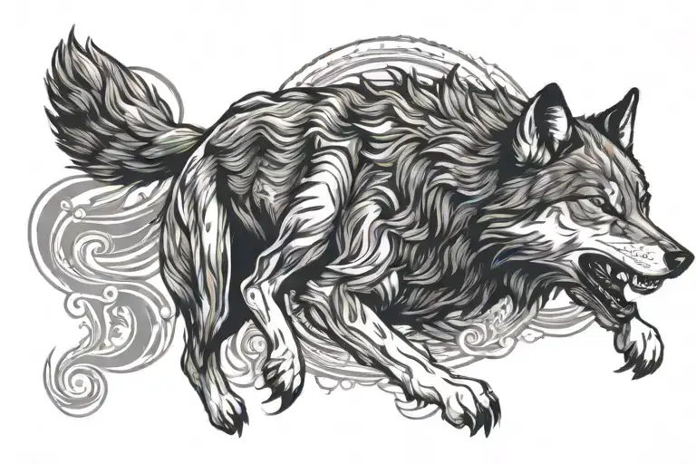Wolf Running