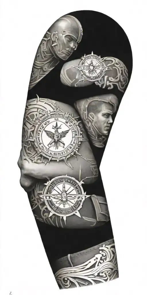 Military Theme Sleeve