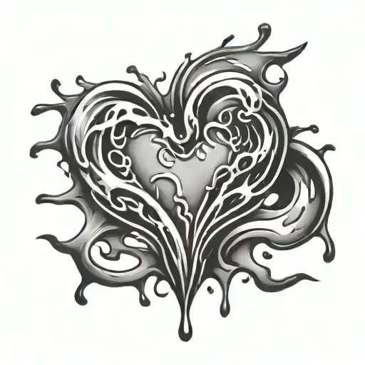 Melted Heart With No Love Written