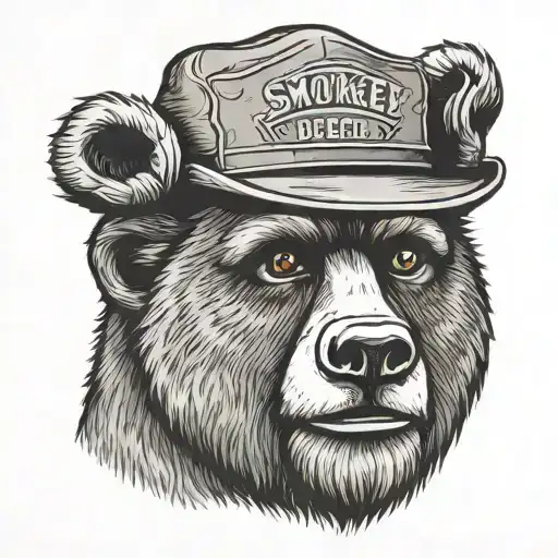 Smokey The Bear Head