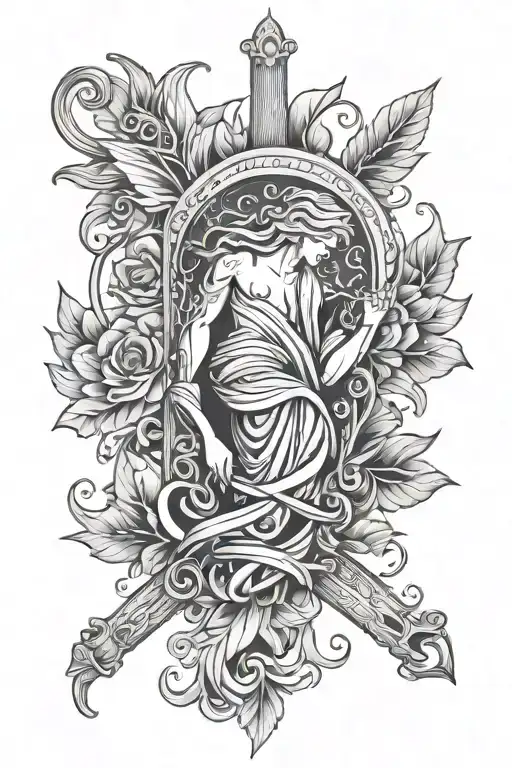 Virgo Forearm Tattoo For Men