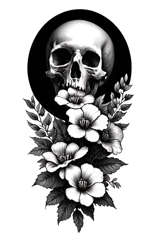 Poisonous Flowers Floral Sleeve