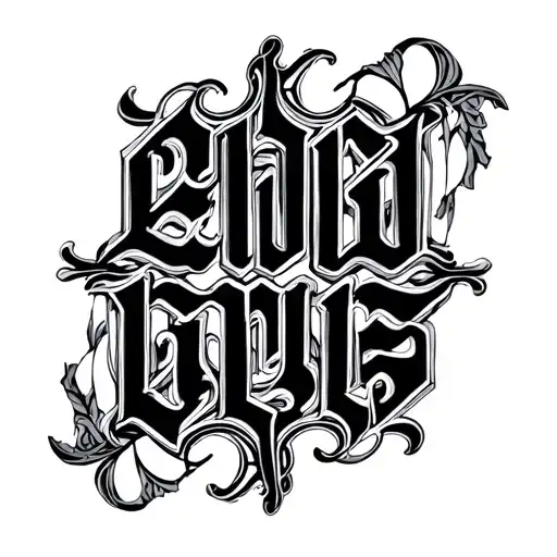 Two Word Ambigram Generator
