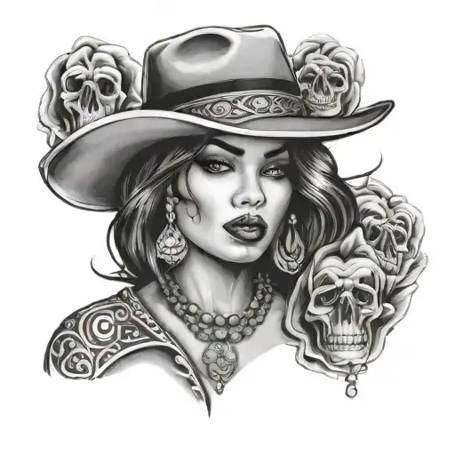 Chicano Gangster Girl