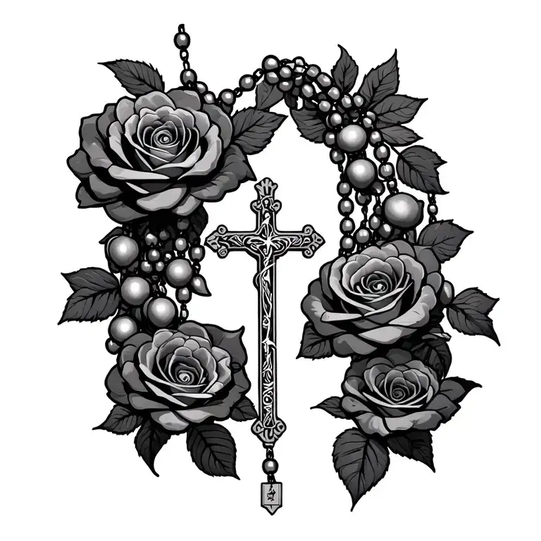 Rosary Wrapped Loosely