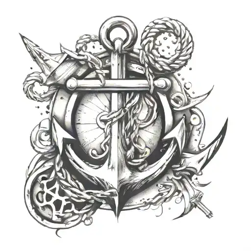 44 Mixed With A Anchor