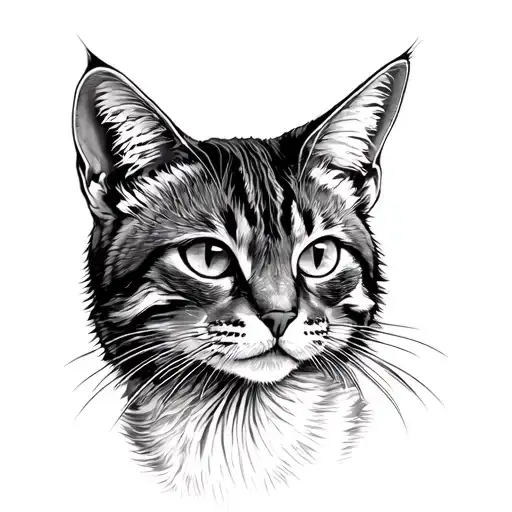 Andean Mountain Cat Big Cat Neck Up Small Round Ears