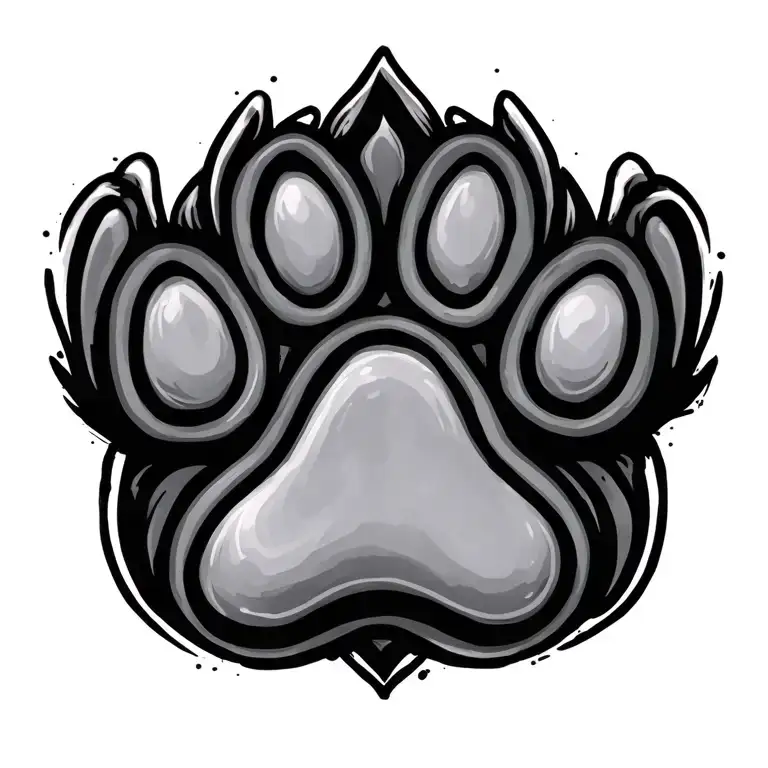 Dog Paw Print