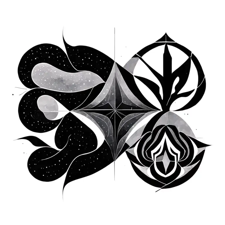 Geometric Design Incorporating Symbols