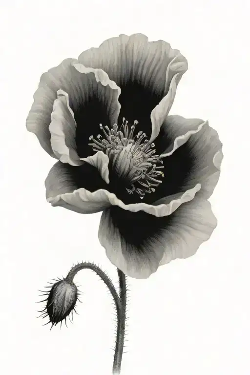 Just A Poppy Flower