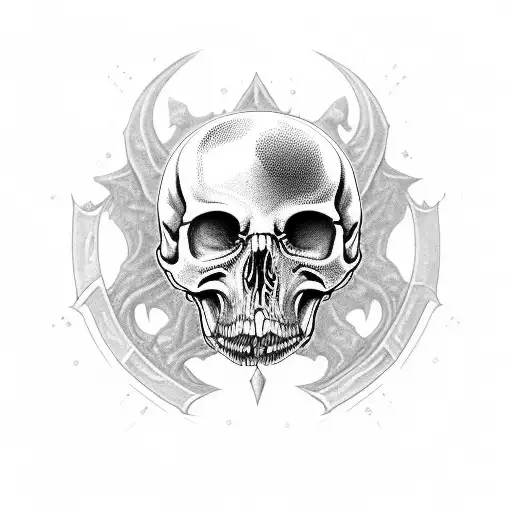 Ghal Maraz Crushing A Skull