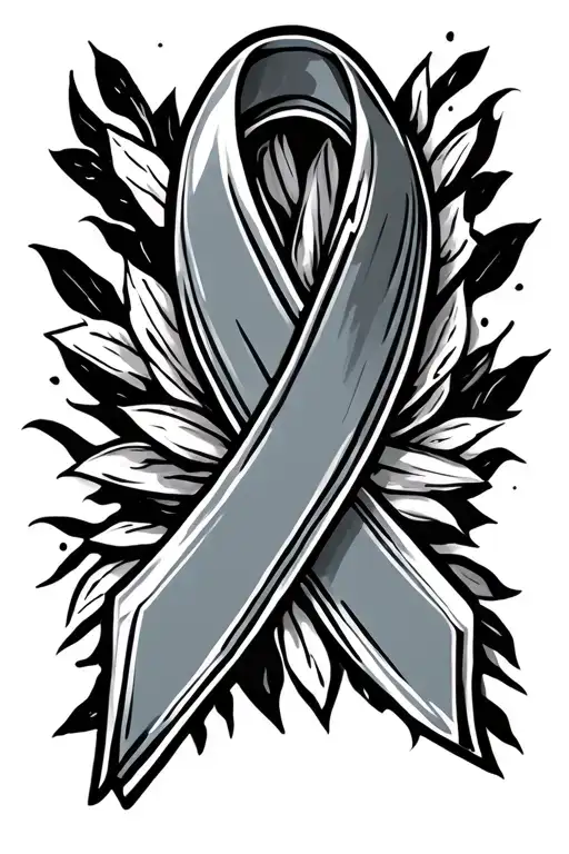 Fuck Cancer Ribbon