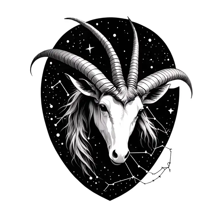 Capricorn Image Capricorn Constellation Minimalistic