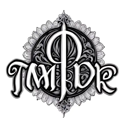 Two Word Ambigram Generator