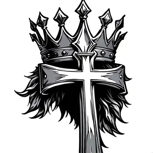 Cross Caesar Crown