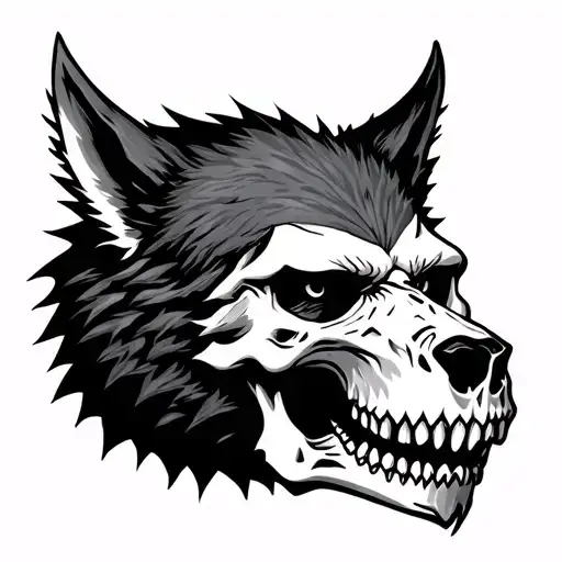 Werewolf Skull