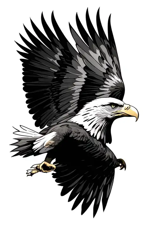 Bald Eagle Soaring