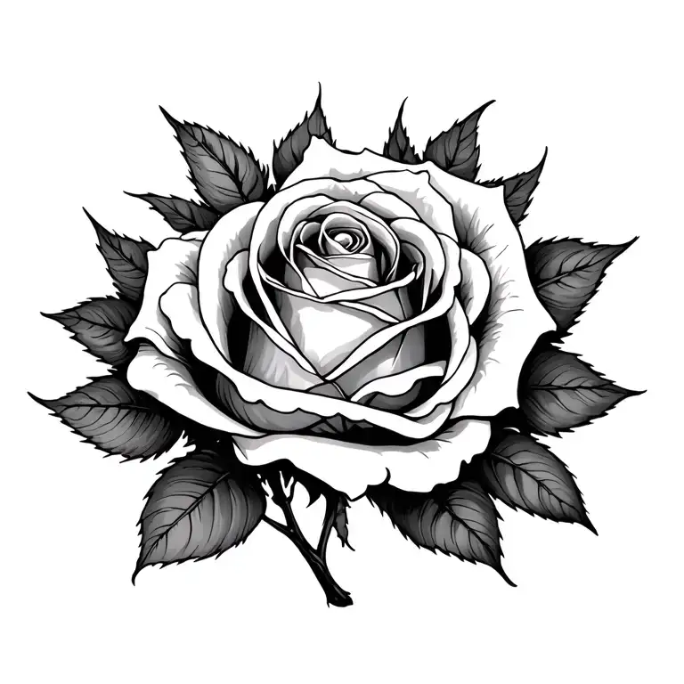 Rose Intertwined Withering Away