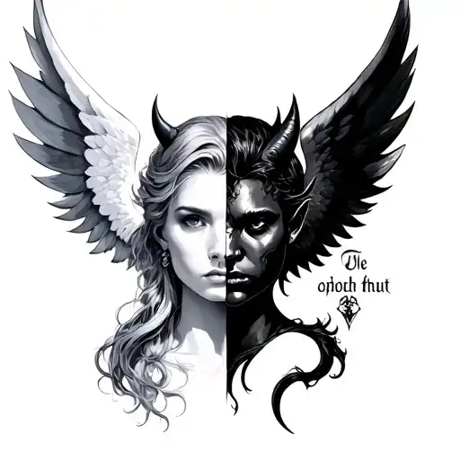 Half Angel Half Devil