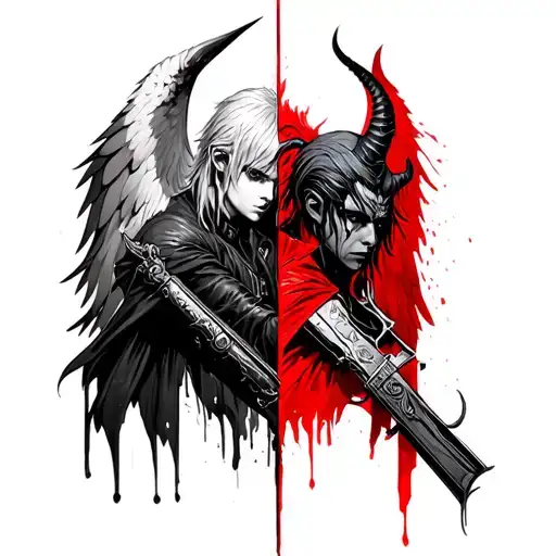 Half Angel Half Devil May Cry