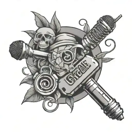 Gtg With Money And Microphone