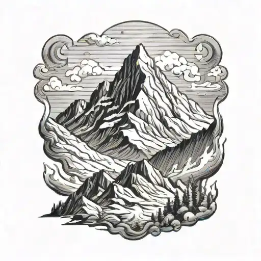 Mountain Peak Shading