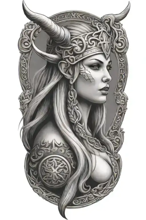 Viking Hel Goddess