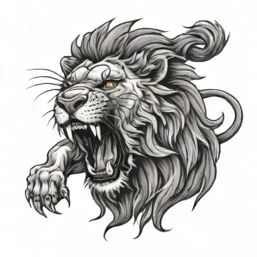 A Roaring Lion