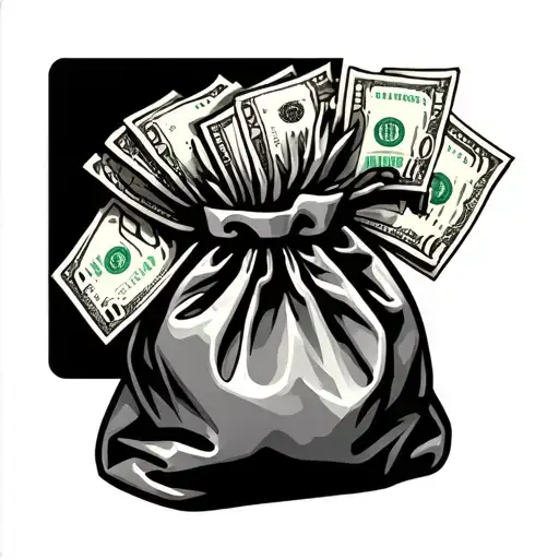 Scam Money Bag Bitch Prostitute