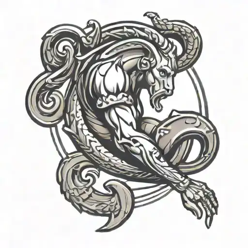 Small And Simple Aquarius Zodiac Sign For Male On Hand Wrist