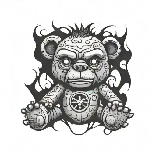 Frankenstein Teddy Bear