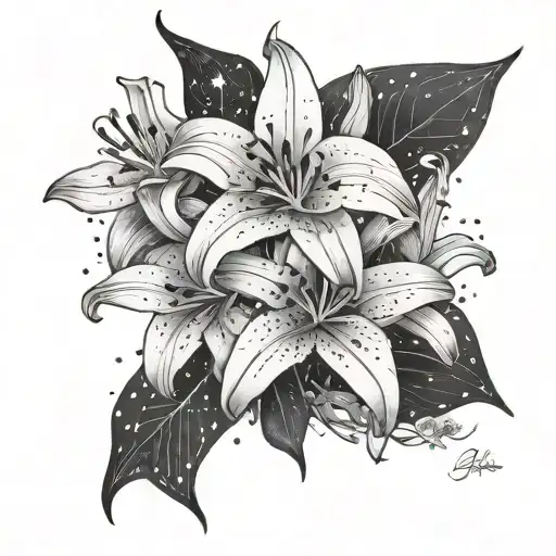 Lily And Star Constellation