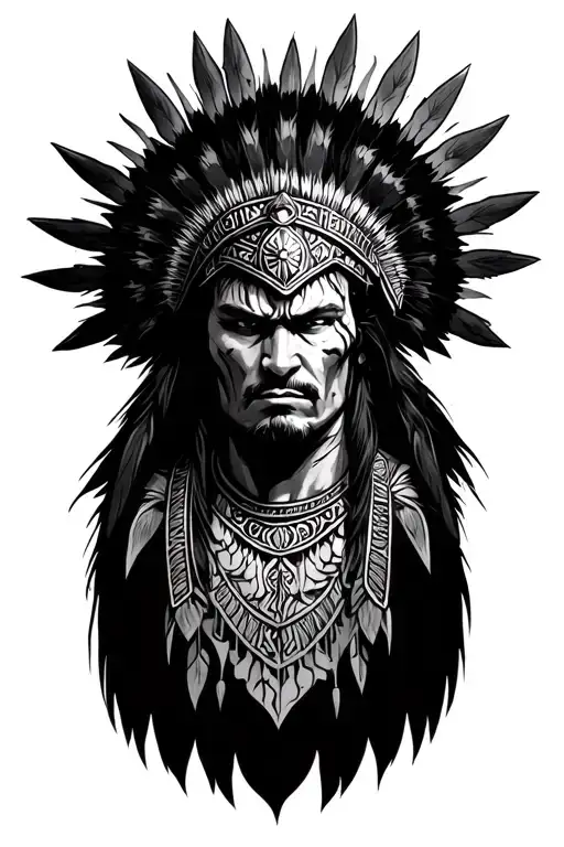 Warrior With Yakut Naked