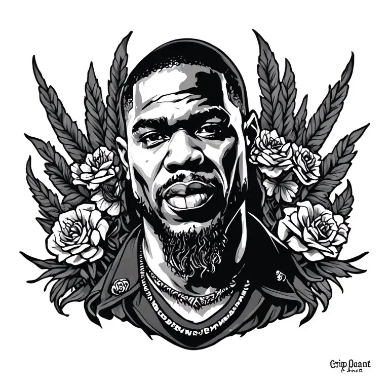 Crip Gang Hand Tatto