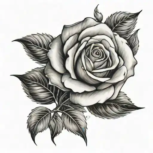 Rose With The Name Solae On It