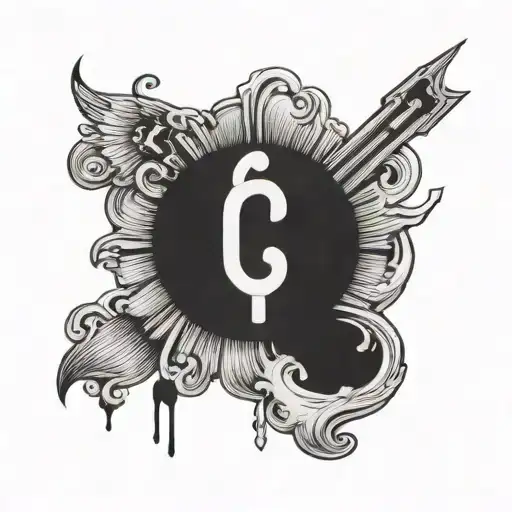 Semicolon With A Safety Pin