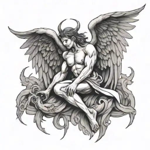 Fallen Angel Lucifer Fallen Angel