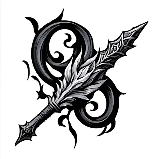 Black Magic Staff Design