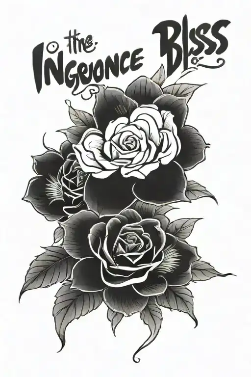 Ignorance Is Bliss Quote On Forearm