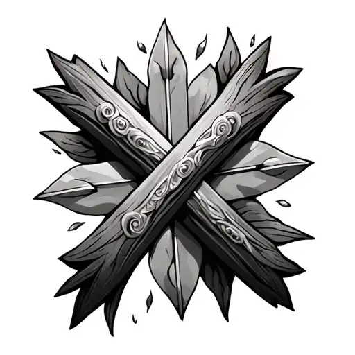 Christian Cross Tattoo Design