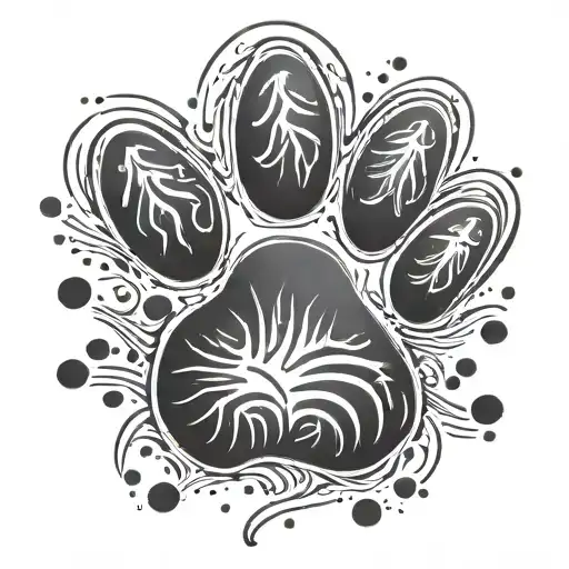 Dog Paw Print