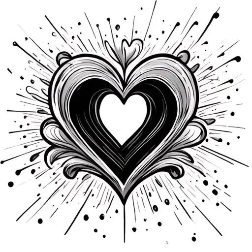 Love Heart Saying Unlimited Infinity Sign