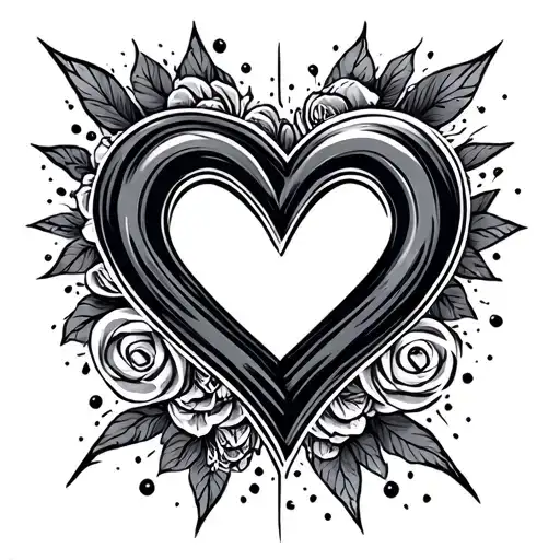 Love Heart Saying Unlimited Infinity Sign