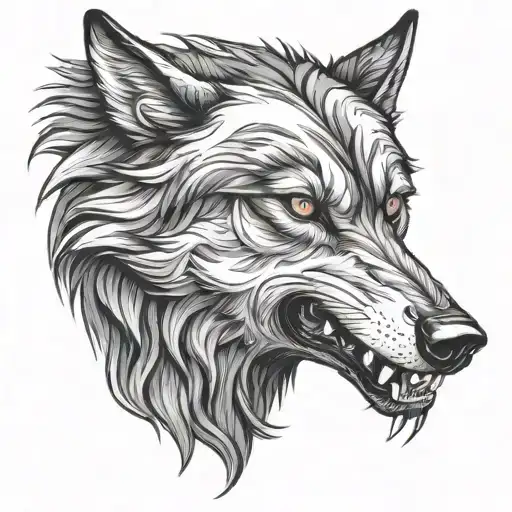 Snarling Wolf